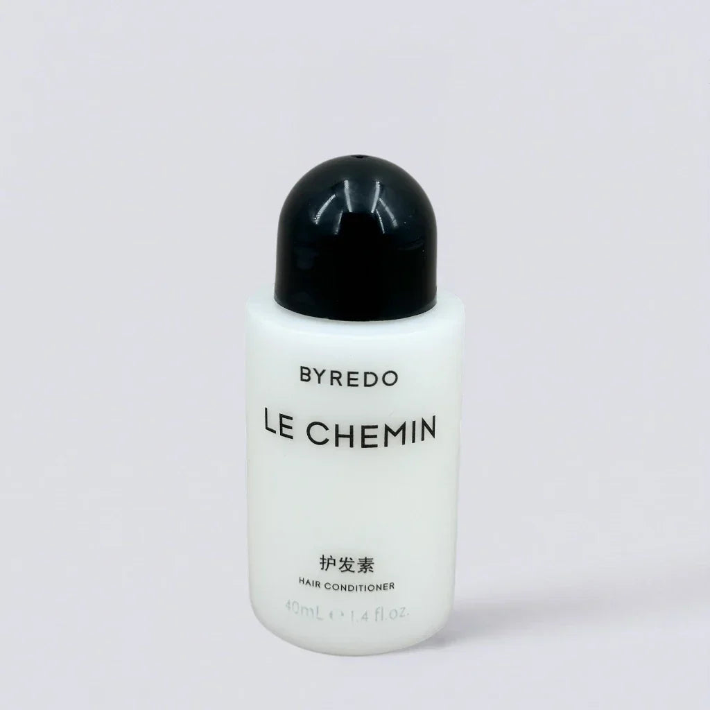 BYREDO Le Chemin Shampoo Conditioner Shower Gel Body Lotion (40ml) | Luxury Hotel Essentials