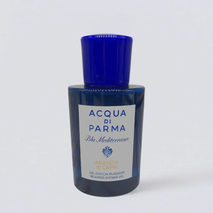 ACQUA DI PARMA Blu Mediterraneo Shampoo Conditioner Shower Gel Body Lotion (40ml) | Luxury Hotel Essentials
