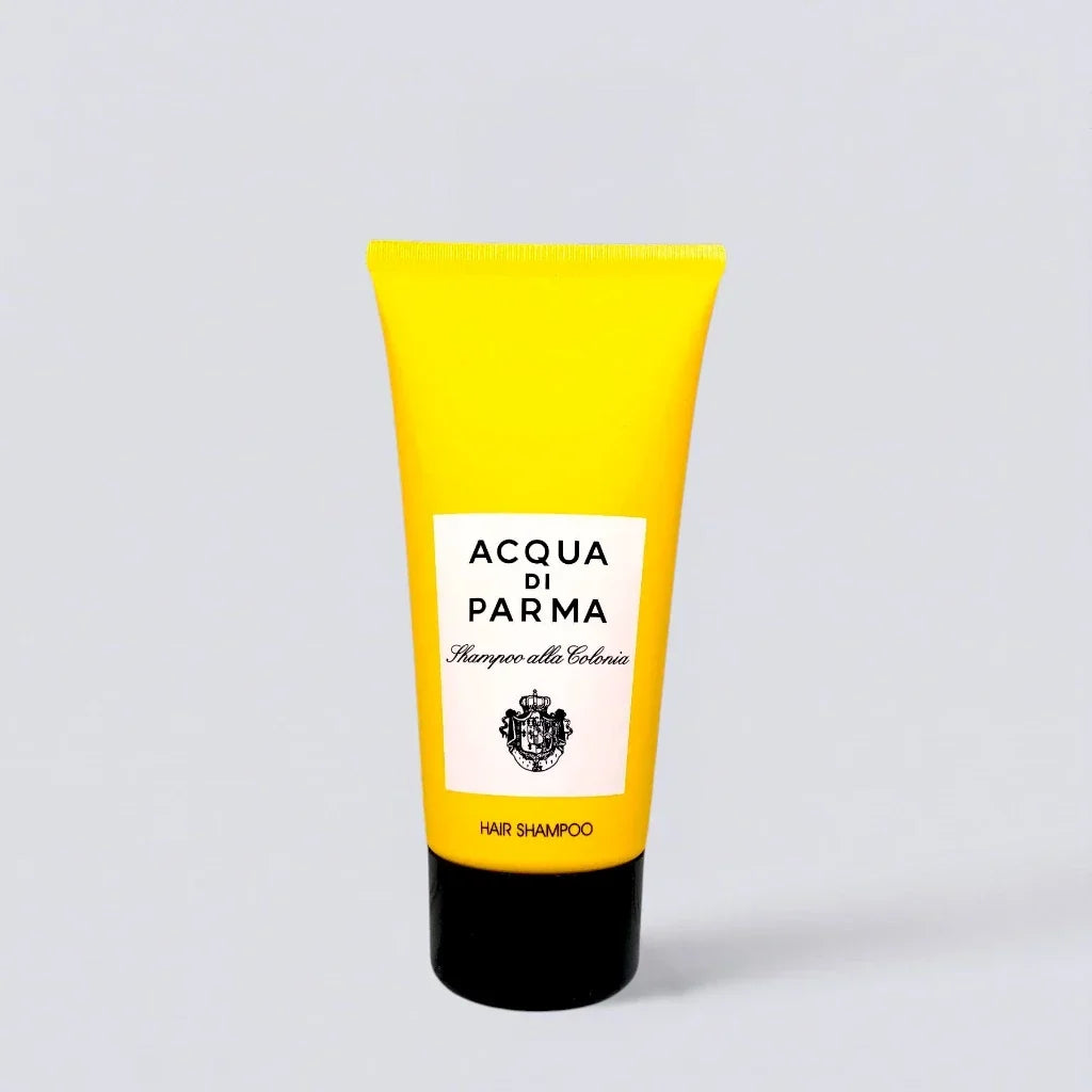ACQUA DI PARMA Colonia Yellow Collection Shampoo Conditioner Shower Gel Body Lotion (75ml) | Luxury Hotel Essentials