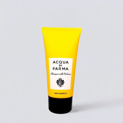 ACQUA DI PARMA Colonia Yellow Collection Shampoo Conditioner Shower Gel Body Lotion (75ml) | Luxury Hotel Essentials