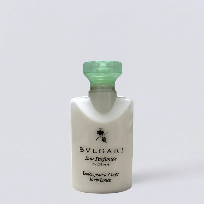 BVLGARI Green Tea Shampoo Conditioner Shower Gel Body Lotion (75ml) | Luxury Hotel Essentials