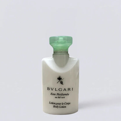 BVLGARI Green Tea Shampoo Conditioner Shower Gel Body Lotion (75ml) | Luxury Hotel Essentials