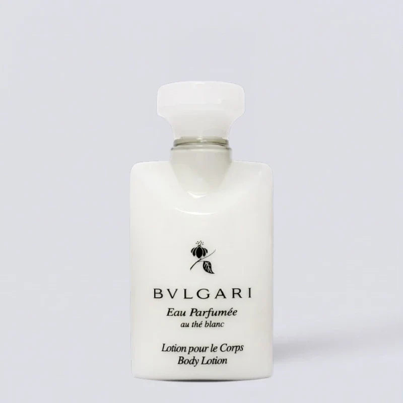 BVLGARI White Tea Shampoo Conditioner Shower Gel Body Lotion (75ml) | Luxury Hotel Essentials