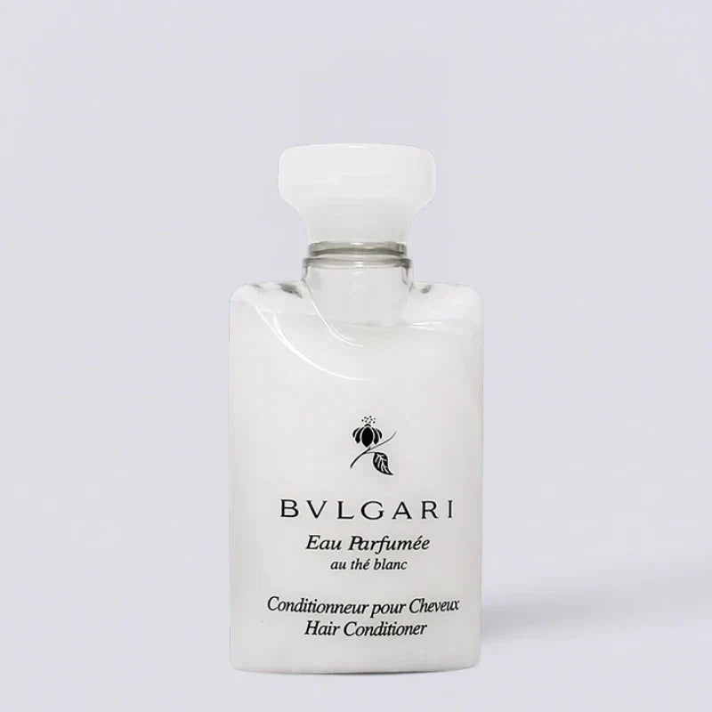BVLGARI White Tea Shampoo Conditioner Shower Gel Body Lotion (75ml) | Luxury Hotel Essentials