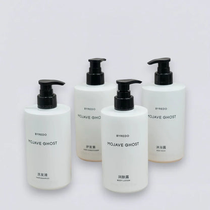 BYREDO Mojave Ghost Shampoo Conditioner Shower Gel Body Lotion &amp; More (450ml) | Luxury Hotel Essentials