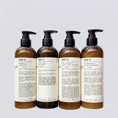 LE LABO Rose 31 Shampoo Conditioner Shower Gel Body Lotion (480ml) | Luxury Hotel Essentials