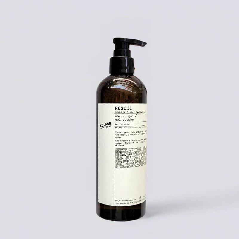 LE LABO Rose 31 Shampoo Conditioner Shower Gel Body Lotion (480ml) | Luxury Hotel Essentials