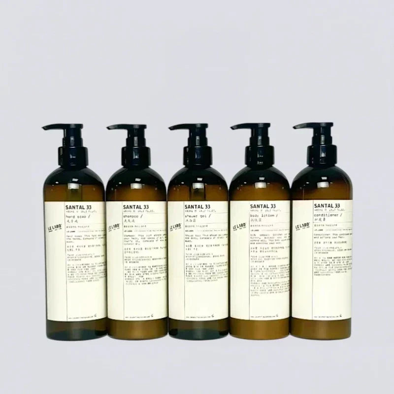 LE LABO Santal 33 Shampoo Conditioner Shower Gel Body Lotion &amp; More (480ml) | Luxury Hotel Essentials