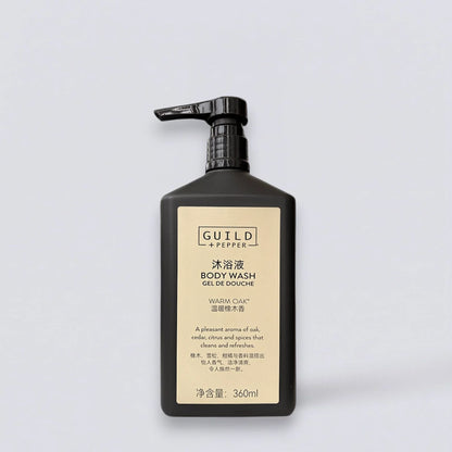 GUILD + PEPPER Shampoo Conditioner Shower Gel Body Lotion &amp; More (360ml) | Luxury Hotel Essentials