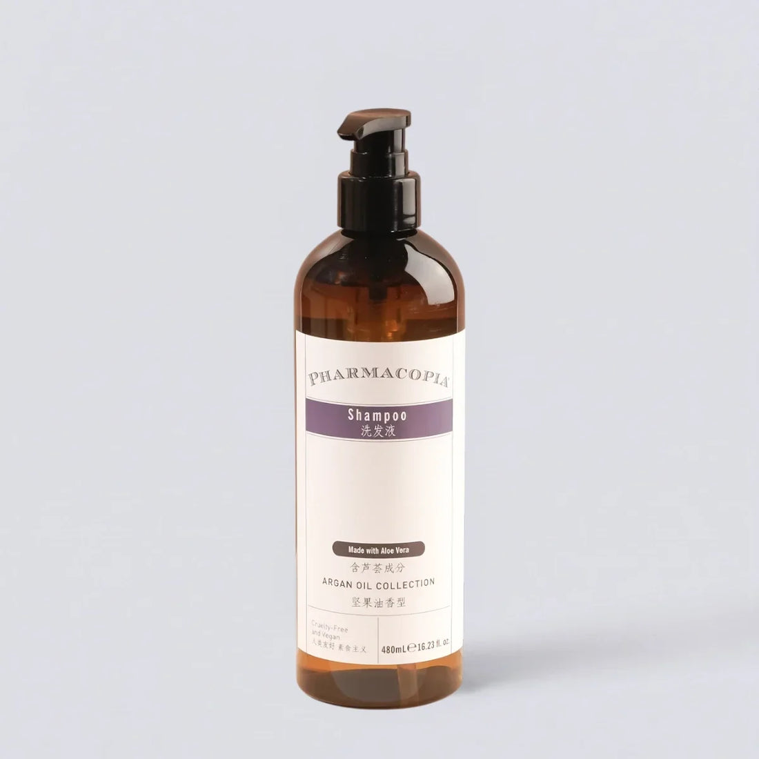 PHARMACOPIA Shampoo Conditioner Shower Gel (480ml) | Luxury Hotel Essentials