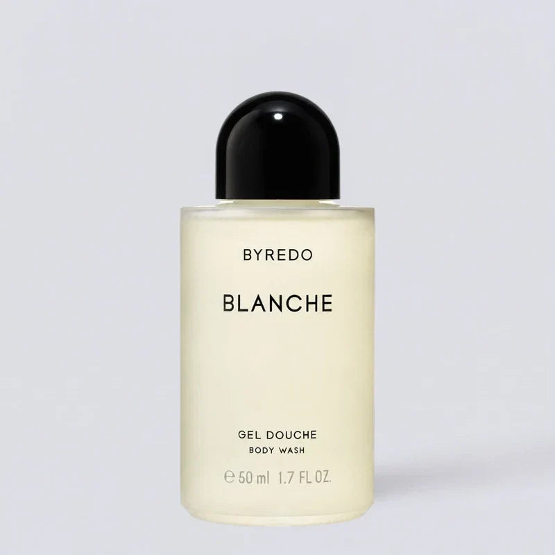 BYREDO Blanche Shower Gel Body Lotion (50ml) | Luxury Hotel Essentials