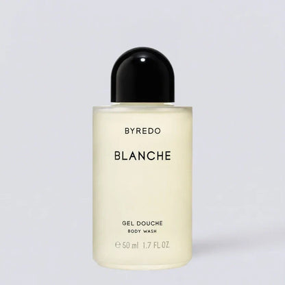 BYREDO Blanche Shower Gel Body Lotion (50ml) | Luxury Hotel Essentials