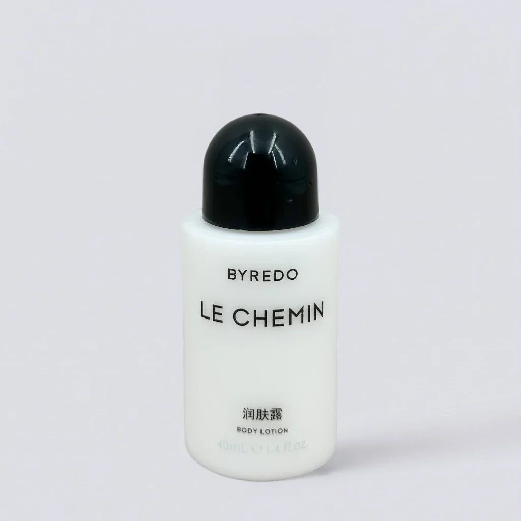 BYREDO Le Chemin Shampoo Conditioner Shower Gel Body Lotion (40ml) | Luxury Hotel Essentials