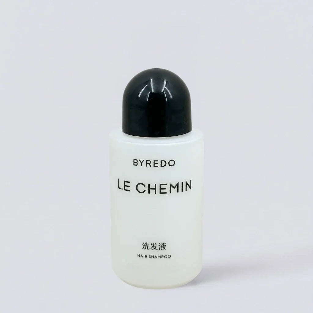 BYREDO Le Chemin Shampoo Conditioner Shower Gel Body Lotion (40ml) | Luxury Hotel Essentials