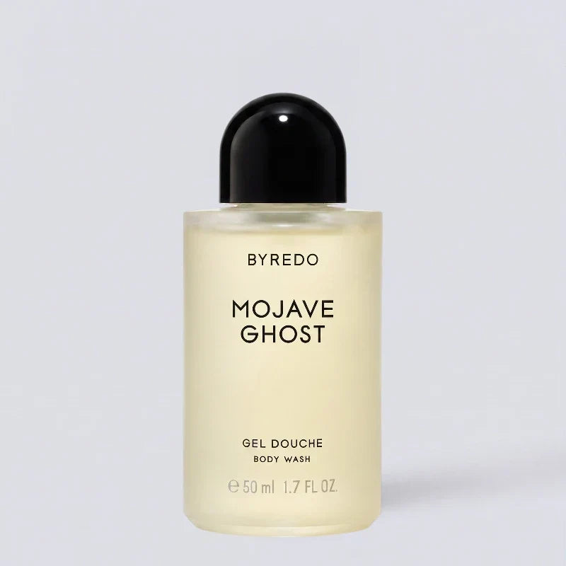 BYREDO Mojave Ghost Shower Gel Body Lotion (50ml) | Luxury Hotel Essentials
