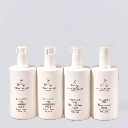 AROMATHERAPY ASSOCIATES Shampoo Conditioner Shower Gel Body Lotion (300ml) | Luxury Hotel Essentials