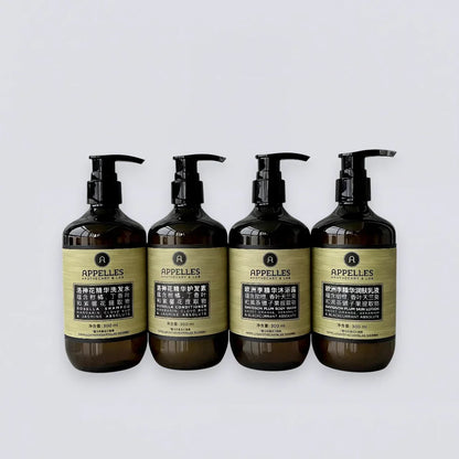 APPELLES Roselle Shampoo Conditioner Shower Gel Body Lotion &amp; More (300ml) | Luxury Hotel Essentials