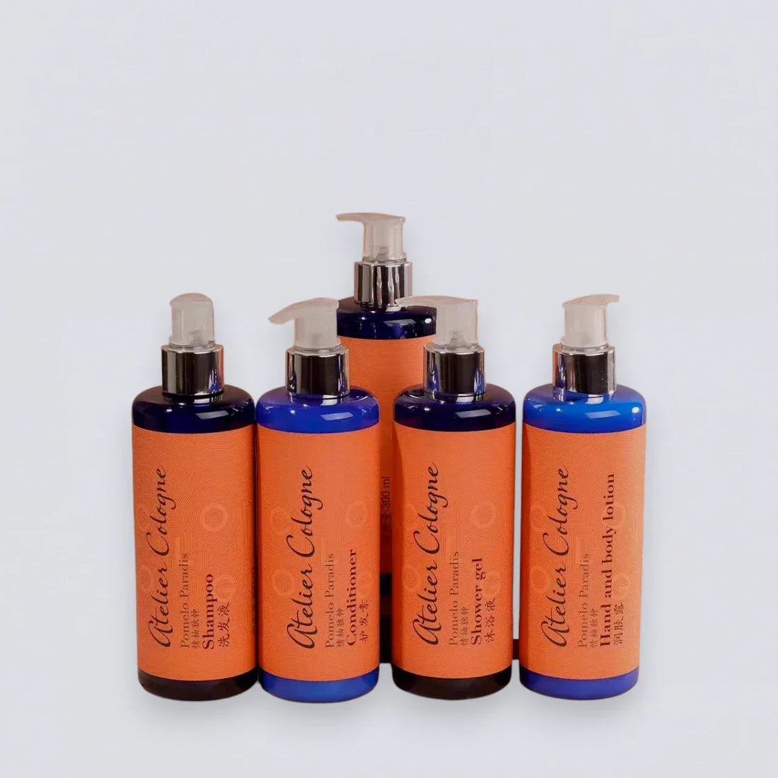 ATELIER COLOGNE Shampoo Conditioner Shower Gel Body Lotion (300ml) | Luxury Hotel Essentials