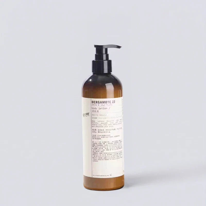 LE LABO Bergamote 22 Shampoo Conditioner Shower Gel Body Lotion Hand Wash (480ml) | Luxury Hotel Essentials
