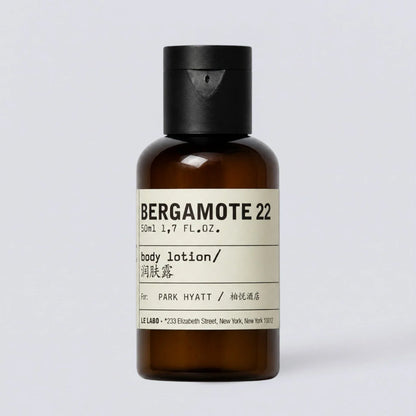LE LABO Bergamote 22 Shampoo Conditioner Shower Gel Body Lotion (50ml) | Luxury Hotel Essentials