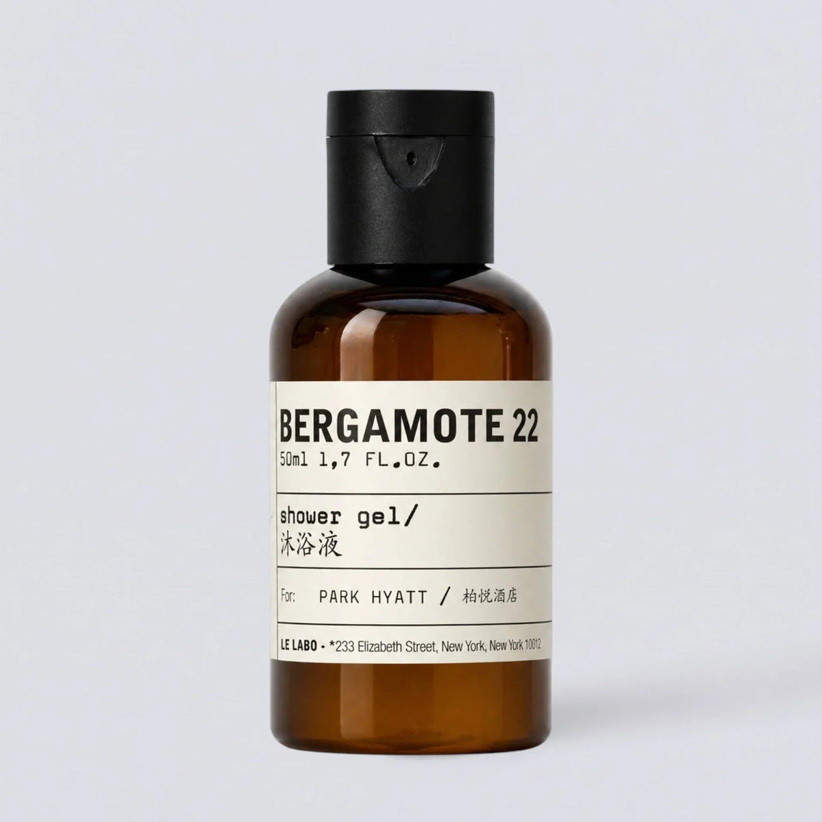 LE LABO Bergamote 22 Shampoo Conditioner Shower Gel Body Lotion (50ml) | Luxury Hotel Essentials