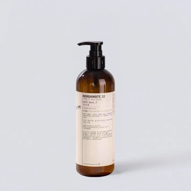 LE LABO Bergamote 22 Shampoo Conditioner Shower Gel Body Lotion Hand Wash (480ml) | Luxury Hotel Essentials