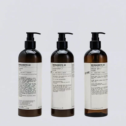 LE LABO Bergamote 22 Shampoo Conditioner Shower Gel Body Lotion Hand Wash (480ml) | Luxury Hotel Essentials