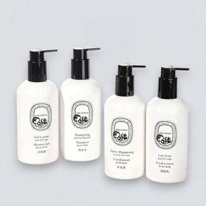 DIPTYQUE Philosykos Shampoo Conditioner Shower Gel Body Lotion (300ml) | Luxury Hotel Essentials