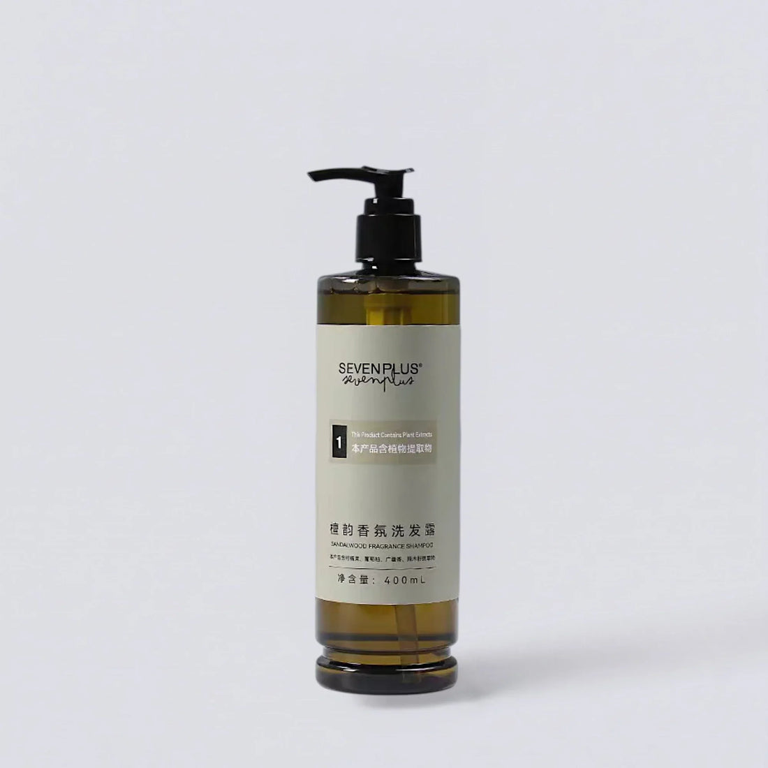 SEVEN PLUS Shampoo Conditioner Shower Gel Body Lotion (400ml) | Luxury Hotel Essentials