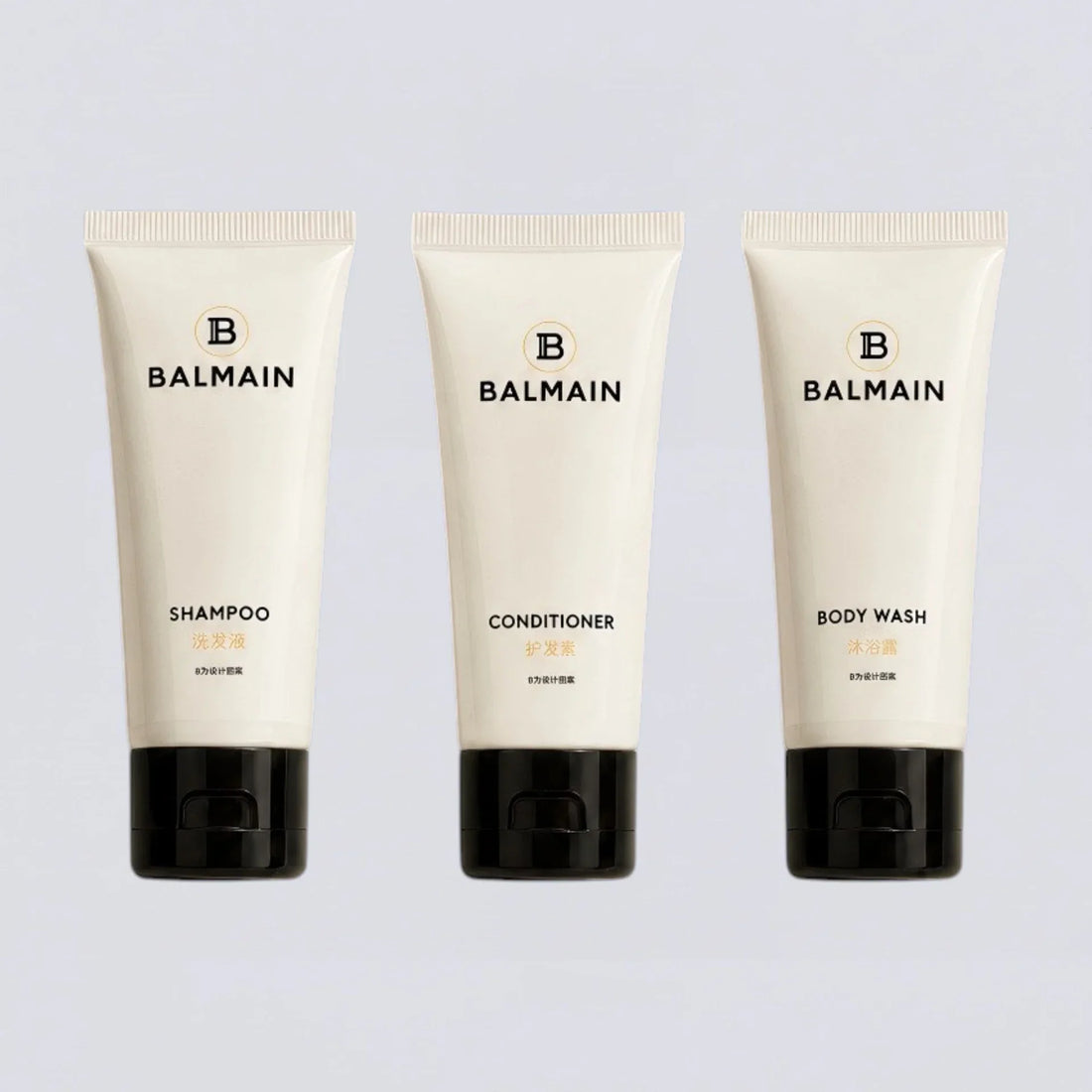 Balmain Shampoo Conditioner Shower Gel Body Lotion (35ml) | Luxury Hotel Essentials