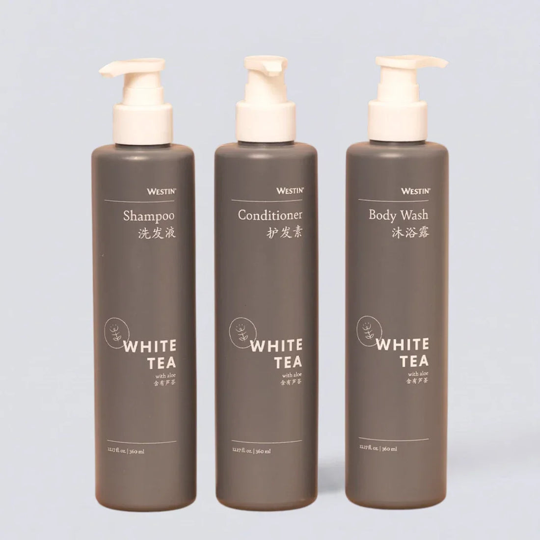 WESTIN Shampoo Conditioner Shower Gel (360ml) | Luxury Hotel Essentials